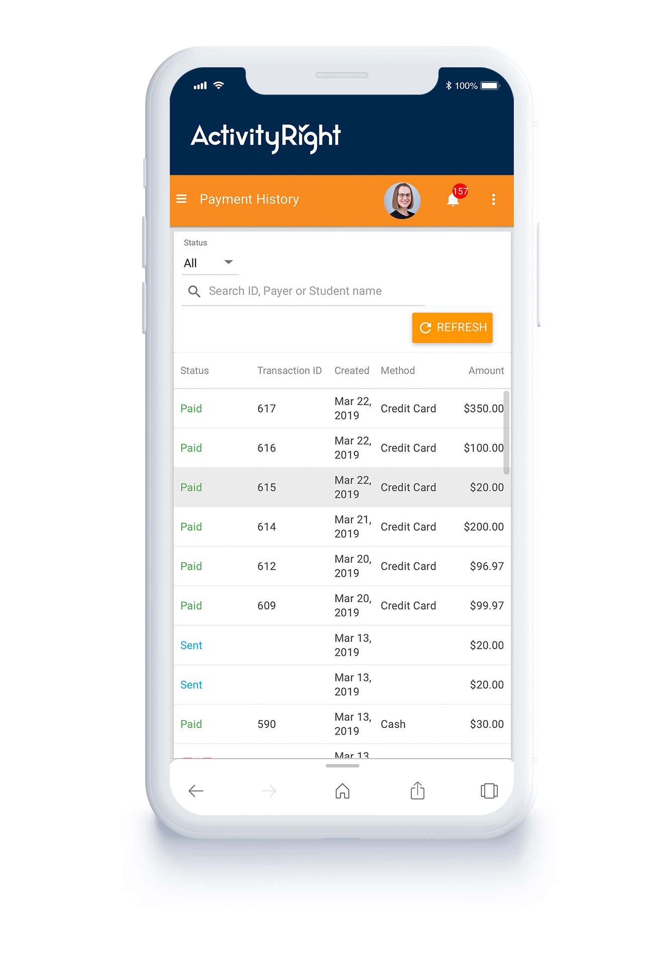 Fast deposits